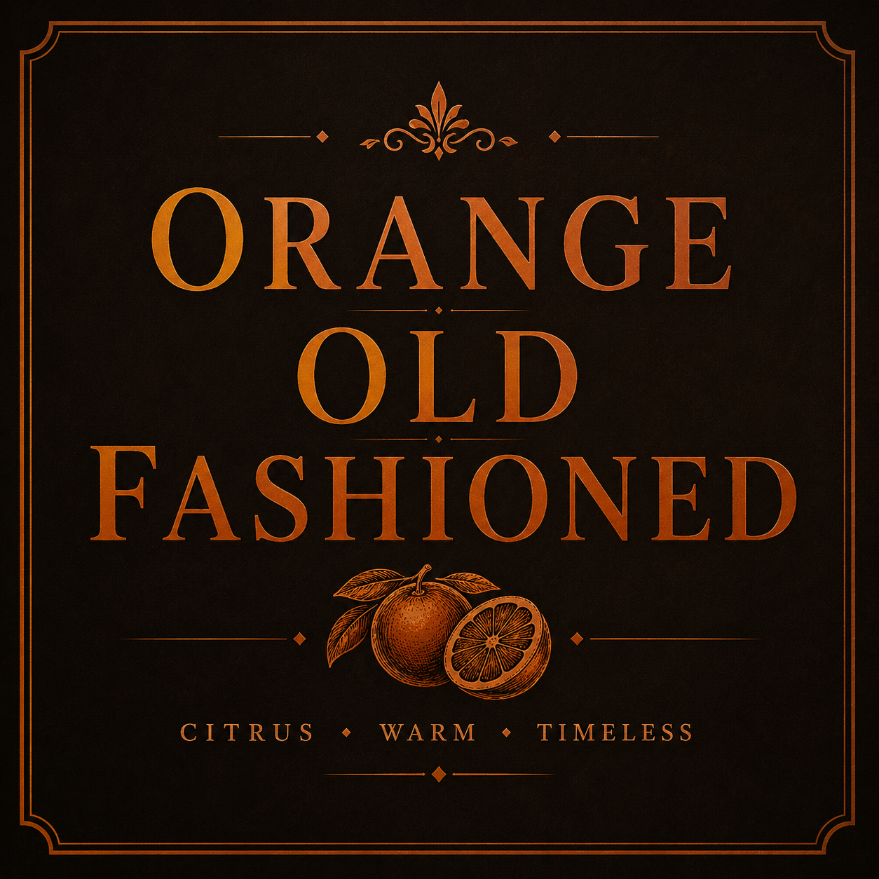 Orange Old Fashioned