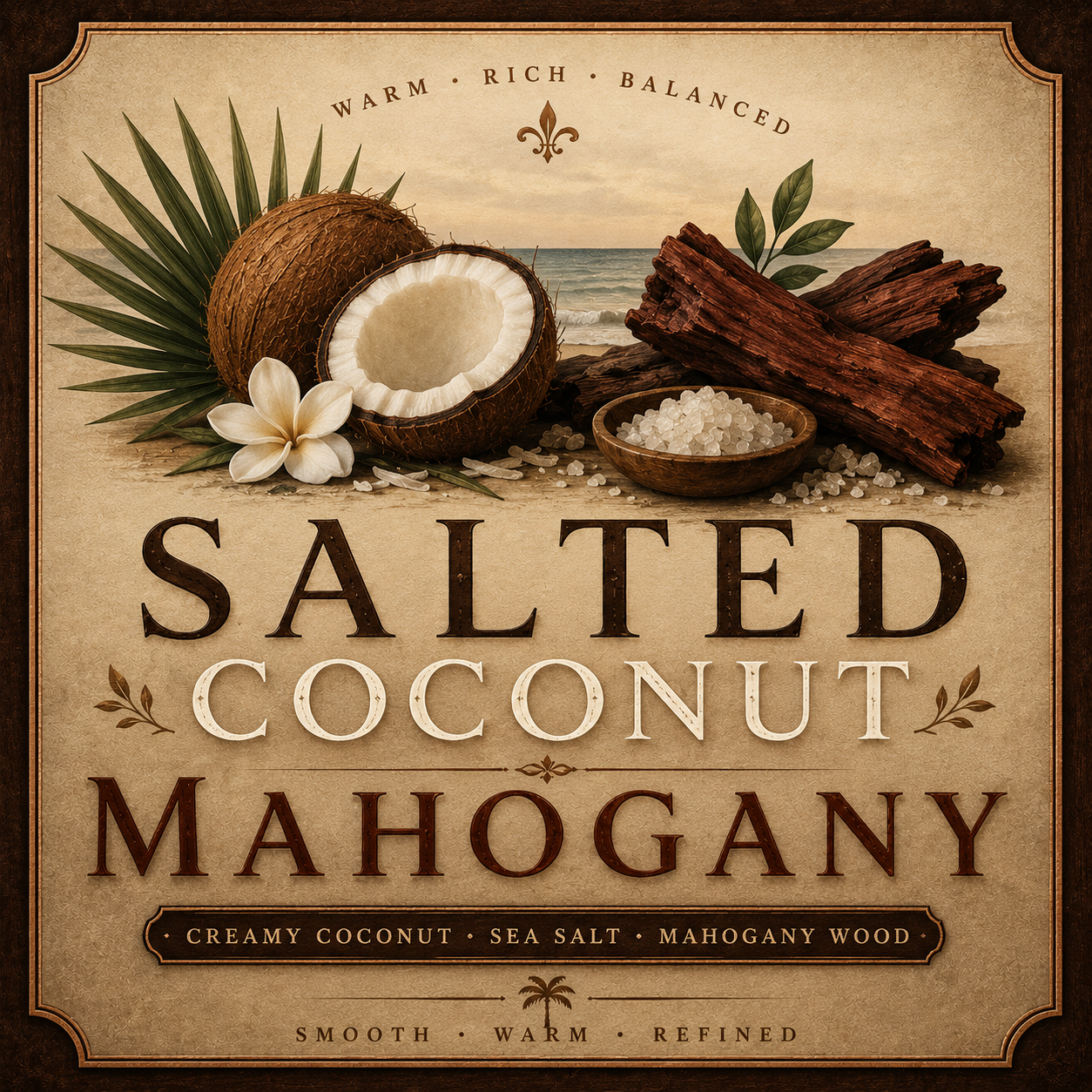Salted Coconut Mahogany